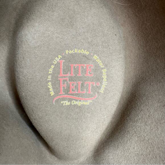 Redhead Lite 100% Wool Packable Fedora 3 Season Hat - Picture 7 of 9